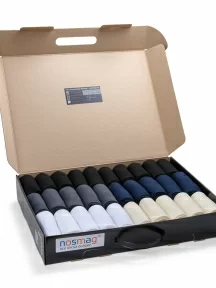 Набор из 30 пар мужских носков "Бизнес" (RuSocks / Орудьевский трикотаж), РуС-30, микс 19