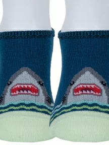 Комплект из 2 пар детских ультракоротких носков "Борисоглебский трикотаж", 2-8С31, №46 СИНИЕ