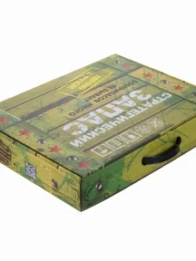 Набор из 30 пар мужских носков "Бизнес" (RuSocks / Орудьевский трикотаж), РуС-30, черные в кейсе "Стратегический запас"