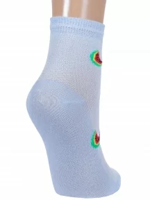 Детские носки "Борисоглебский трикотаж", 8С3000/2, ГОЛУБЫЕ