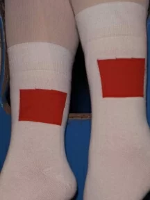 Носки unisex St. Friday Socks, РМ-1368-02/11, “Красный квадрат”