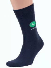 Комплект из 2 пар мужских носков MSCLUB №М45, 2-nm-519, ТЕМНО-СИНИЕ