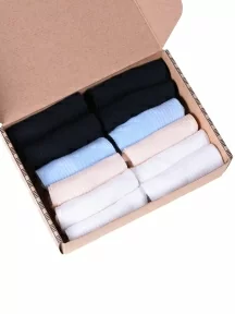 Набор женских носков из микромодала, 12 пар (ТМ Grinston socks), PG-17D3-12, микс 2