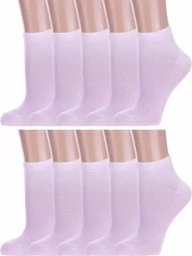 Комплект из 10 пар детских носков Альтаир, 10-Д82, СВЕТЛО-РОЗОВЫЕ