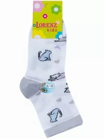 Комплект из 5 пар детских носков LORENZLine, 5-Л98, СЕРЫЕ