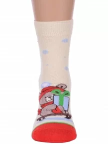 Детские носки Брестские (БЧК), 20С3079, рис. 8001, СВЕТЛО-ЖЕЛТЫЕ