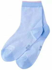 Детские носки LORENZline, Л105, ГОЛУБЫЕ в полоску