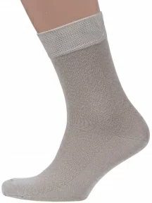 Мужские носки "Носкофф" (АЛСУ), НМ27, СЕРО-БЕЖЕВЫЕ