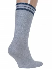 Мужские спортивные носки "Красная ветка", С-1350, СЕРЫЕ