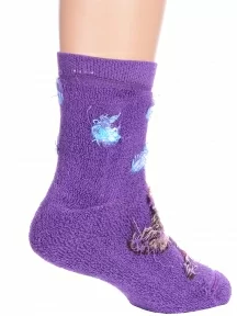Детские махровые носки Брестские (БЧК), 14С3060, рис. 255, ЛИЛОВЫЕ