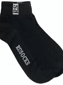 Детские носки с сеточкой RuSocks (Орудьевский трикотаж) ЧЕРНЫЕ (Д-36)