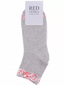 Женские носки "Красная ветка", С-470, СЕРЫЕ