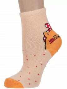 Детские носки "Борисоглебский трикотаж", 8С946, ПЕРСИКОВЫЕ