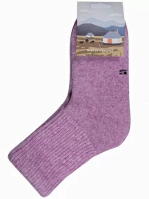 Детские носки из монгольской шерсти (Монголка), 02110, РОЗОВЫЕ