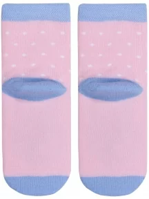 Детские махровые носки "Красная ветка", С-1602, РОЗОВЫЕ