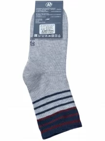 Детские носки RuSocks (Орудьевский трикотаж) СВЕТЛО-СЕРЫЕ (Д3-13832М)