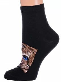 Женские носки "Красная ветка", С-1438, ЧЕРНЫЕ