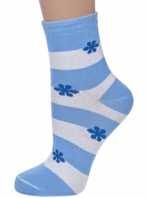 Женские носки Альтаир, С40, ГОЛУБЫЕ