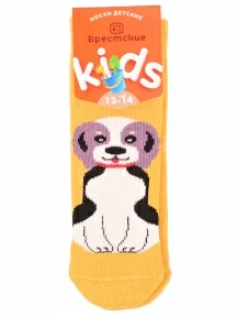 Детские махровые носки Брестские (БЧК), 14С3060, рис. 714, ГОРЧИЧНЫЕ