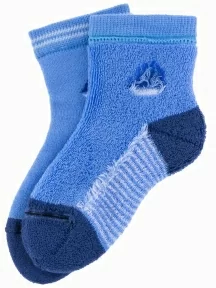 Детские махровые носки LORENZline, Л82, СИНЕ-ГОЛУБЫЕ