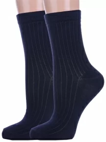 Комплект из 2 пар детских носков Альтаир, 2-М20, ТЕМНО-СИНИЕ