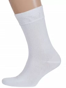 Мужские носки "Борисоглебский трикотаж", 4С83, БЕЛЫЕ