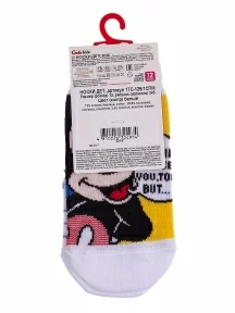 Детские носки DISNEY Conte kids рис. 345, БЕЛЫЕ (17С-126/1СПМ)