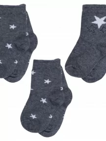 Комплект из 3 пар детских носков RuSocks (Орудьевский трикотаж), 3-Д3-13790, микс 2