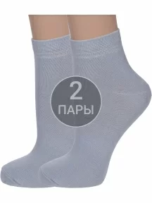 Комплект из 2 пар детских носков ХОХ СЕРЫЕ (2-d-1229)