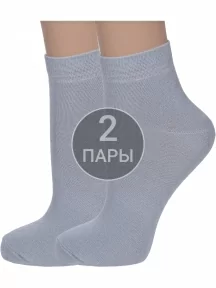 Комплект из 2 пар детских носков ХОХ, 2-d-1229, СЕРЫЕ