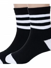 Комплект из 2 пар детских носков "Красная ветка", 2-С-1750, ЧЕРНЫЕ