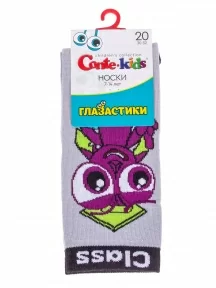 Детские носки Conte kids, 21С-9СП, рис. 615, СВЕТЛО-СЕРЫЕ