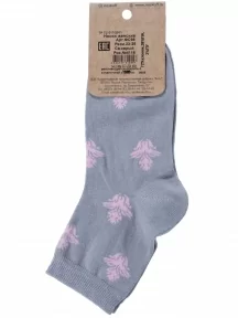Женские носки "Носкофф" (АЛСУ), ФС96, рис. 4116, СВЕТЛО-СЕРЫЕ