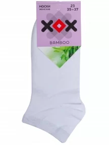 Женские бамбуковые носки ХОХ, G-1125, БЕЛЫЕ