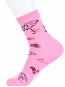 Детские носки LORENZline, П6, РОЗОВЫЕ