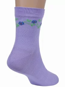 Детские бамбуковые носки LORENZline, Л59, СИРЕНЕВЫЕ