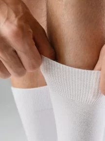 Набор из 80 пар мужских носков "Cavalliere" (RuSocks), CR-80, белые