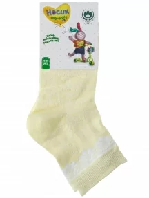 Детские бамбуковые носки "Борисоглебский трикотаж", 8С938, ЖЕЛТЫЕ