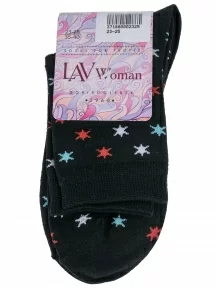 Женские носки "Борисоглебский трикотаж", 6С221, ЧЕРНЫЕ