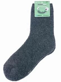 Детские теплые носки Hobby Line, 7645, СЕРЫЕ