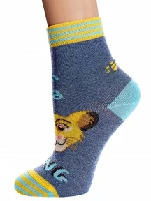Детские носки DISNEY Conte kids, 17С-126СПМ, рис. 453, ДЖИНСОВЫЕ