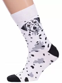 Носки унисекс Брестские (БЧК), 21С4200, рис. 157, БЕЛЫЕ