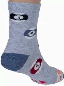 Детские носки RuSocks (Орудьевский трикотаж), Д3-13499, рис. 05, СВЕТЛО-СЕРЫЕ