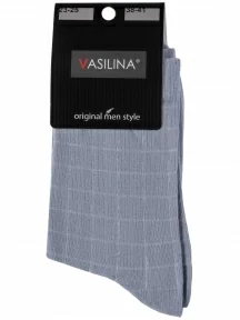 Мужские носки VASILINA, 8С8153, СВЕТЛО-СЕРЫЕ