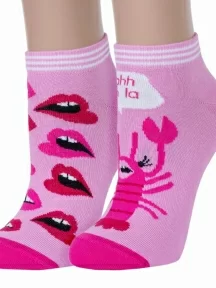 Женские ультракороткие носки Conte, 19С-114СП, рис. 336, МАЛЬВА