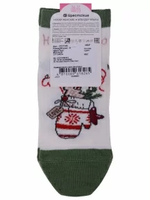 Женские носки Брестские (БЧК), 21С1145, рис. 682 МОЛОЧНЫЕ