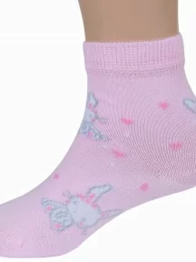 Детские носки RuSocks (Орудьевский трикотаж), Д-31359, рис. 02, СВЕТЛО-РОЗОВЫЕ