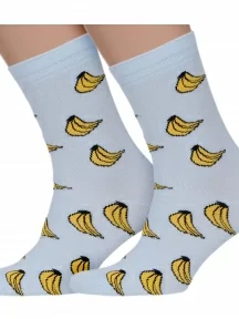 Комплект из 2 пар носков ХОХ FANTASY, 2-XF, XF-5 ГОЛУБЫЕ