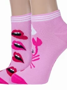 Женские ультракороткие носки Conte, 19С-114СП, рис. 336, МАЛЬВА