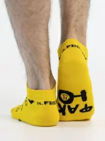 Короткие носки unisex St. Friday Socks, SS21-985-08, "Фак ю"
